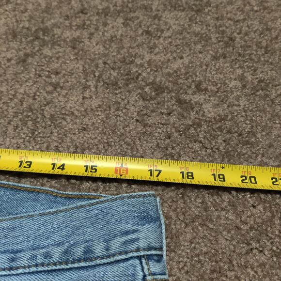 Vintage Levis 501 Jeans Mens 34 x 29 Light Washed Button Fly Pants Y2K - Picture 7 of 9